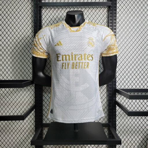 REAL MADRID GOLD LIMITED EDITION 24/25 MEN (PLAYER VERSION) 