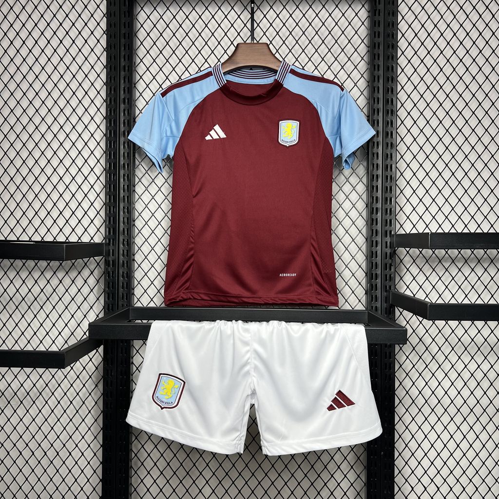 ASTON VILLA  I 24/25 CONJUNTO INFANTIL