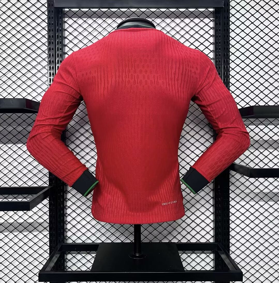 PORTUGAL EURO I 2024 MEN (PLAYER VERSION) LONG SLEEVE 